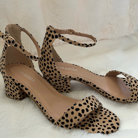 cute cheetah heels